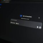 AI chat interface on computer screen enhancing daily productivity in 2025