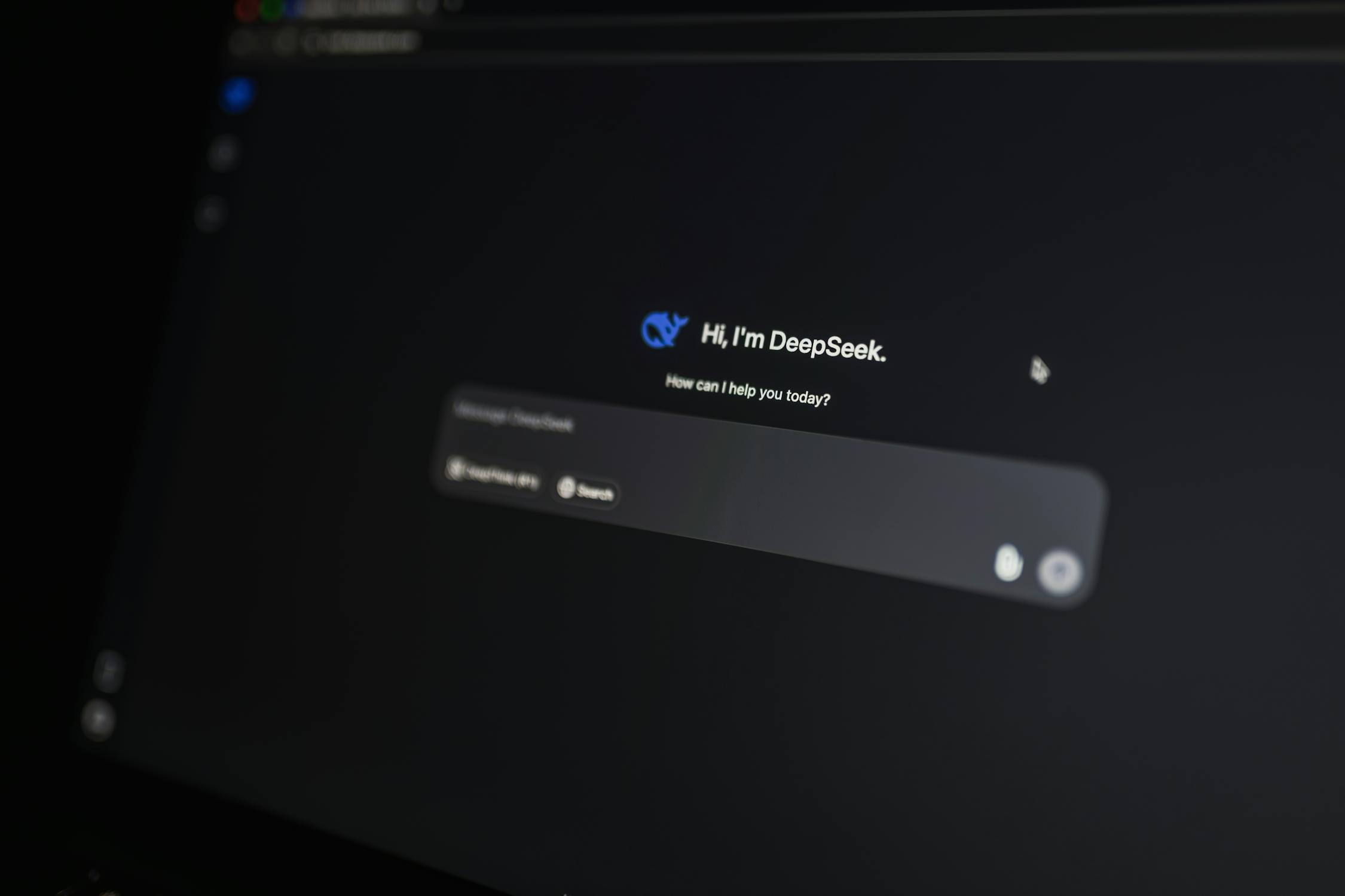 AI chat interface on computer screen enhancing daily productivity in 2025