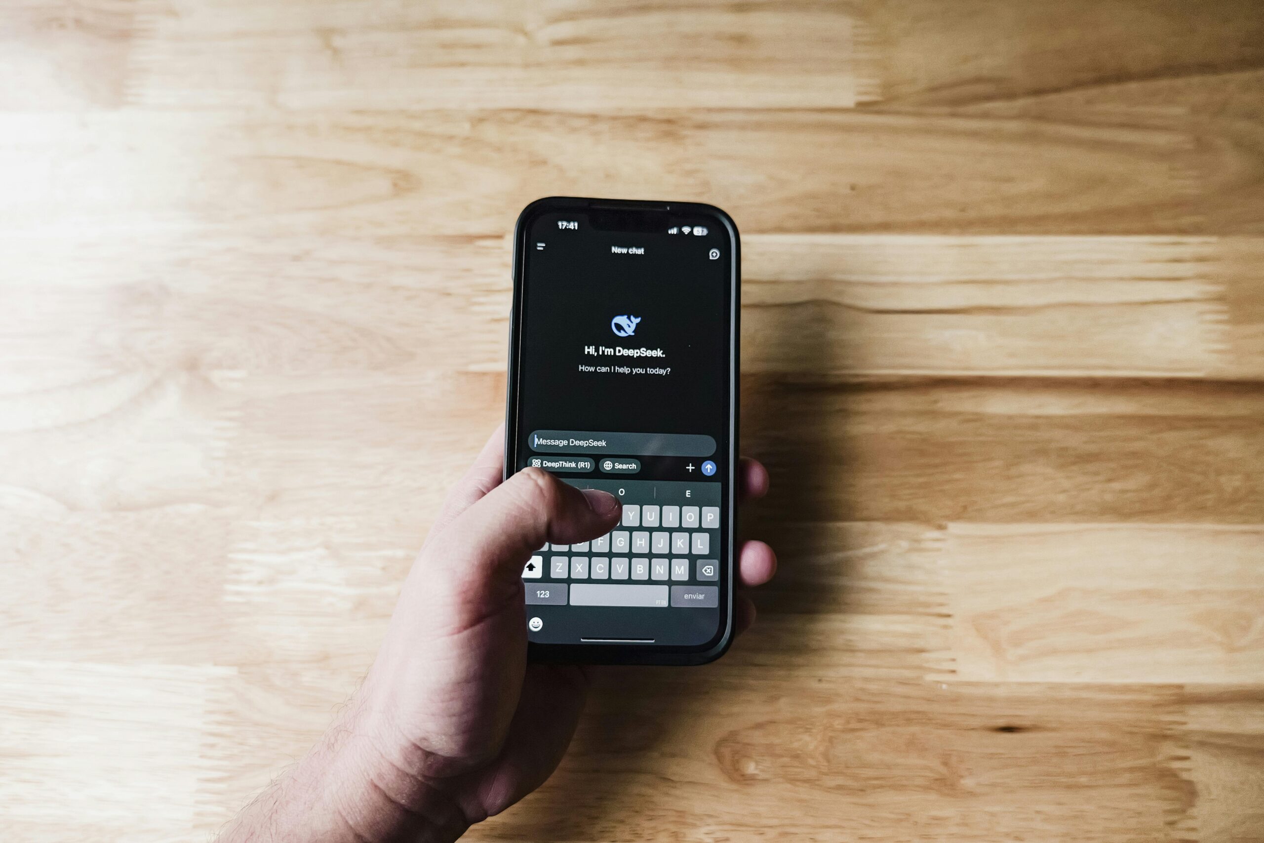 Using a smartphone AI assistant at home