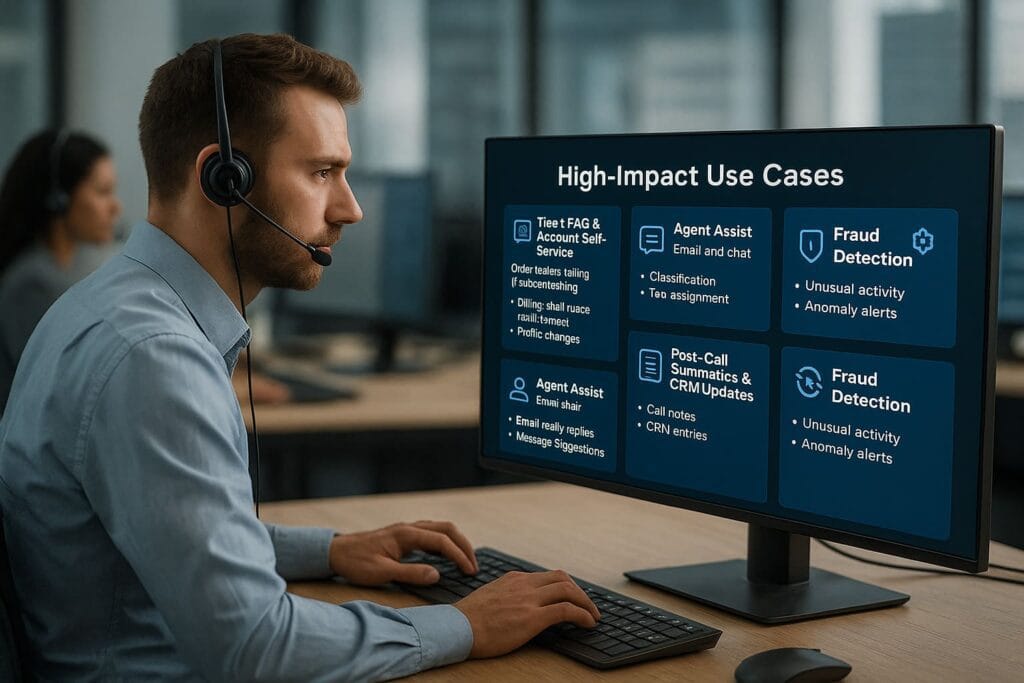 High-Impact AI Use Cases for Modern Contact Centers